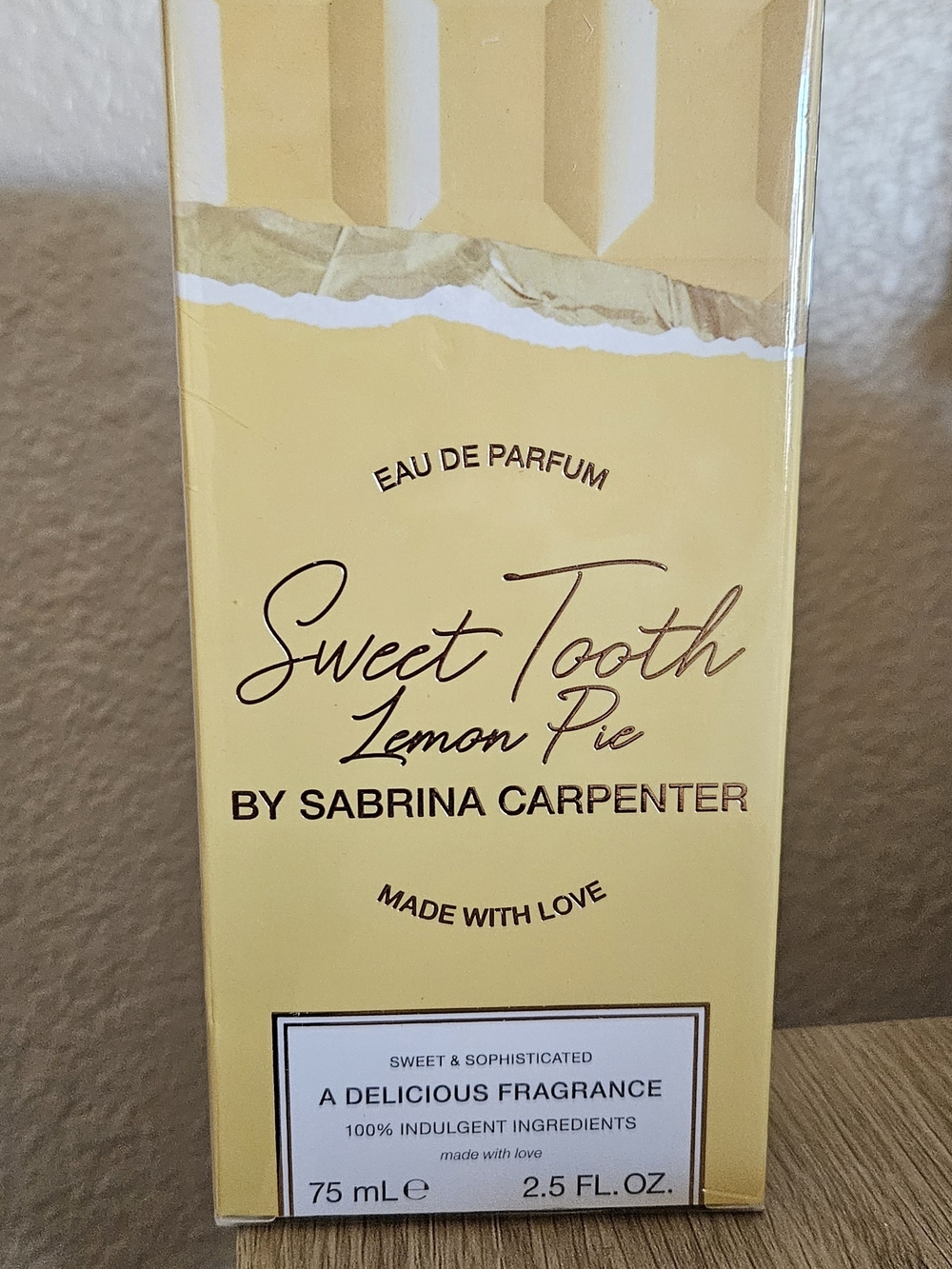 Sweet Tooth Lemon Pie Eau de Parfum by Sabrina Carpenter - 75ml/2.5oz